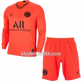 Paris Saint-Germain KIMPEMBE 3 Barn Bortedraktsett 2019-2020 Langermet (+ Korte bukser)